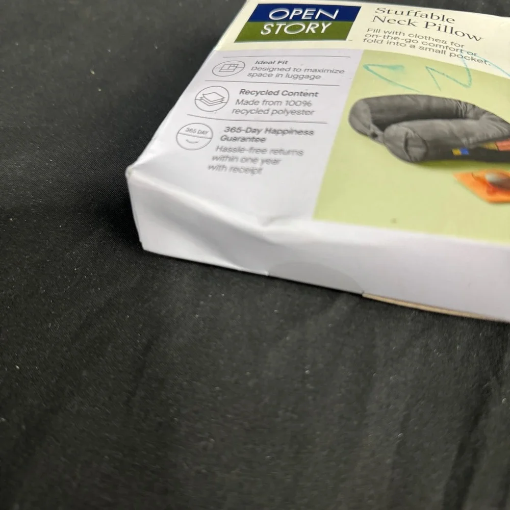 Packing Cube with Neck Pillow - Open Story™ - Gray